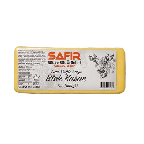 BLOK KAŞAR PEYNİRİ 1KG