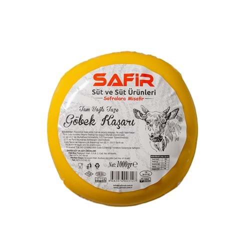 GÖBEK KAŞAR PEYNİRİ 1KG